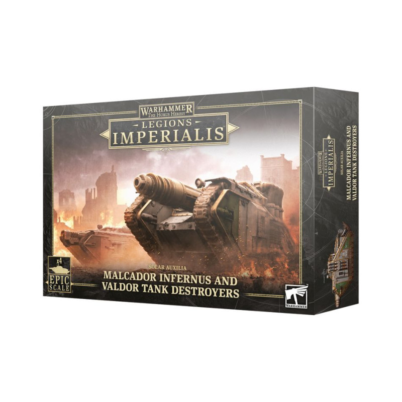 Legions Imperialis: Malcador Infernus and Valdor Tank Destroyers