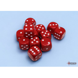 Opaque Red/white 16mm d6...