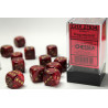 Vortex Burgundy/gold 16mm d6 Dice Block