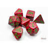 Speckled Strawberry Polyhedral 7 - Dice Set