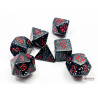 Speckled Space Polyhedral 7 - Dice Set