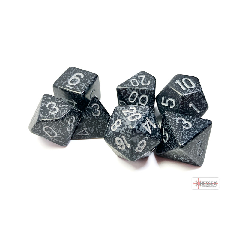 Speckled Ninja Polyhedral 7 - Dice Set