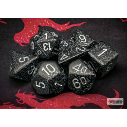 Speckled Ninja Polyhedral 7 - Dice Set