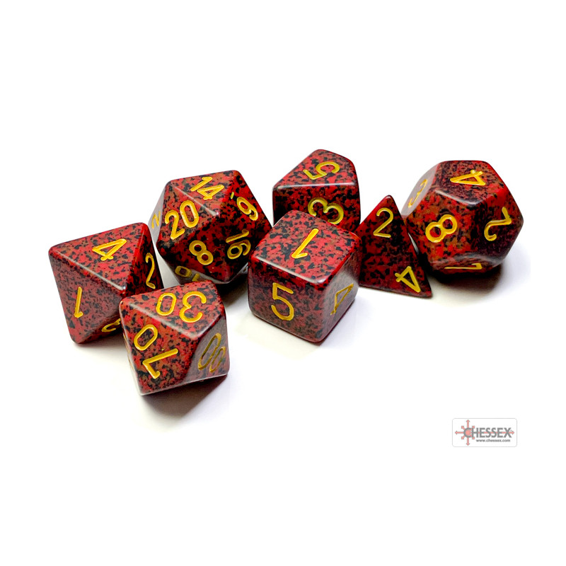 Speckled Mercury Polyhedral 7 - Dice Set