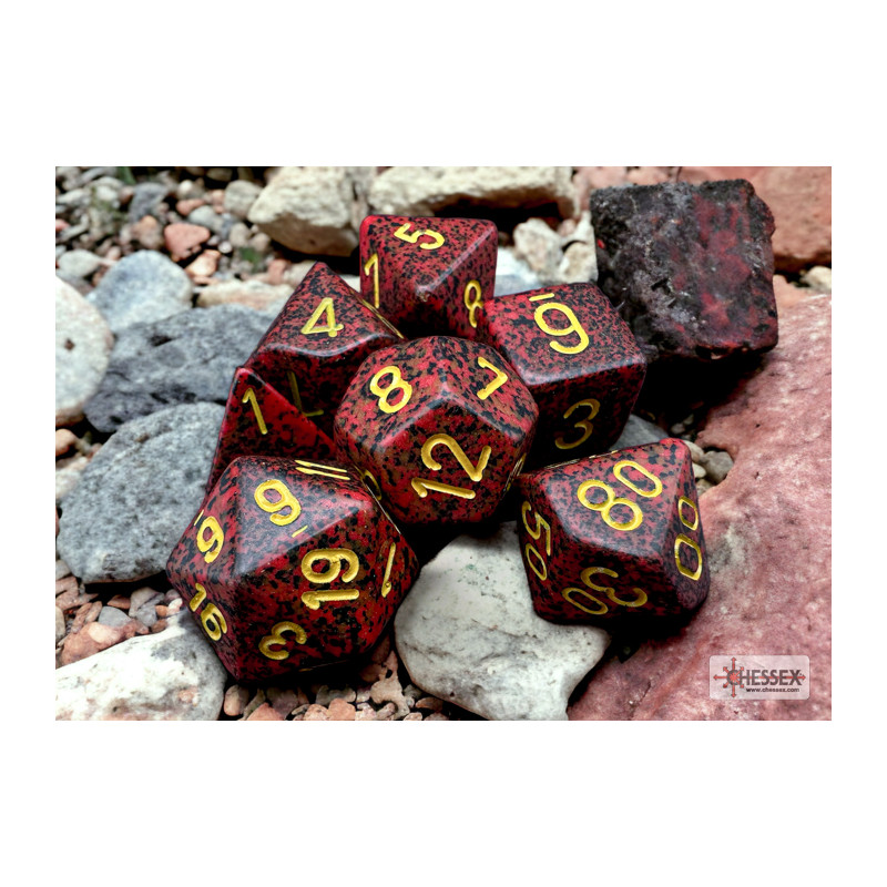 Speckled Mercury Polyhedral 7 - Dice Set