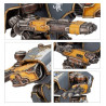 Legion Imperialis: Warhound scout titans with Turbo-Laser Destructors and Vulan Mega-Bolters