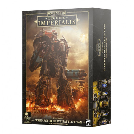 Legion Imperialis: Warmaster Heavy Battle Titan with Plasma Destructor