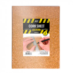 Cork Sheet - COARSE Grained 200X300X2mm