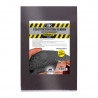 Construction Foam 6 and 10mm Black Foam high density 195X 295mm includes 2 sheets