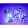 Nebula Nocturnal/blue Luminary 16mm d6 Dice Block (12 dice)