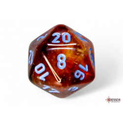 Nebula Primary/blue Luminary Polyhedral 7-Dice Set