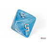 Luminary Sky/silver Polyhedral 7-Dice Set