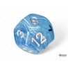 Luminary Sky/silver Polyhedral 7-Dice Set