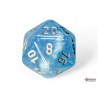 Luminary Sky/silver Polyhedral 7-Dice Set