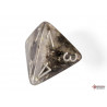 Borealis Light Smoke/silver Luminary Polyhedral 7-Dice Set