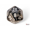 Borealis Light Smoke/silver Luminary Polyhedral 7-Dice Set