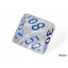 Borealis Icicle/light blue Luminary Polyhedral 7-Dice Set