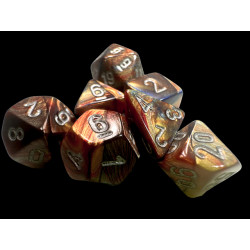 Lustrous Mini-hedral Gold/silver 7-Die set