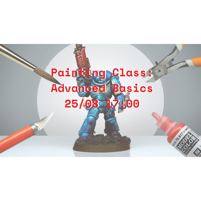 Haifa Painting Class: Advanced Basics 25/08 17:00