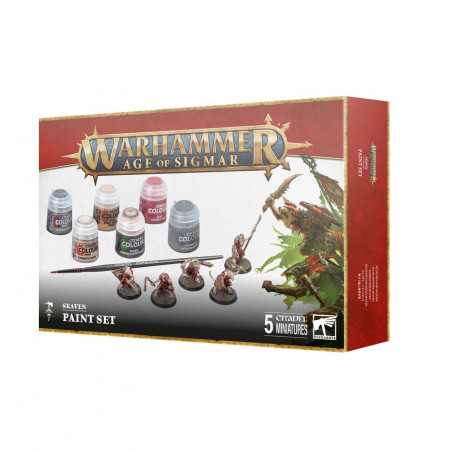 Age of Sigmar: Skaven Paint Set