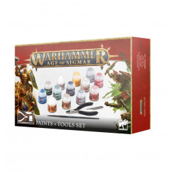 Age of Sigmar: Paints Plus Tools Set