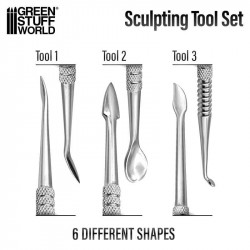 3x Sculpting tools