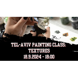 Tel-Aviv Painting Class: Textures 18.09.2024 - 18:00