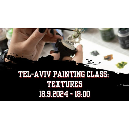 Tel-Aviv Painting Class: Textures 18.09.2024 - 18:00