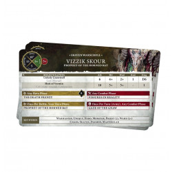 Skaven Warscroll Cards