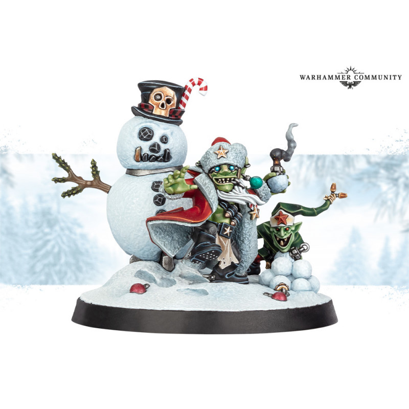 Da Red Gobbo's A-bomb-inable Snowman