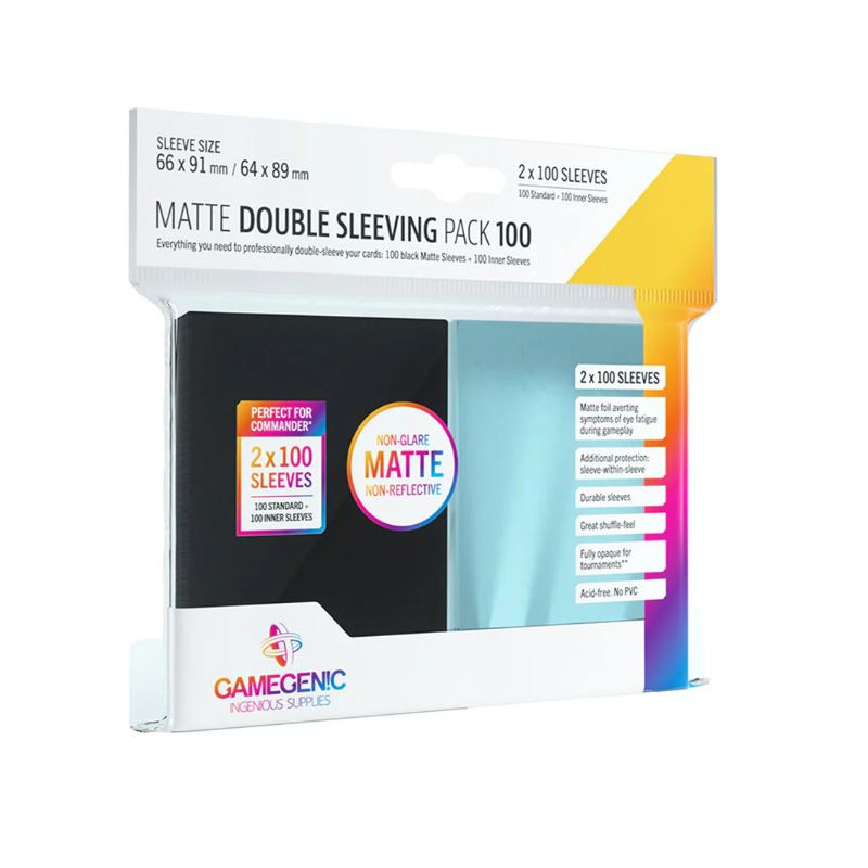 Matte Double Sleeving Pack 100