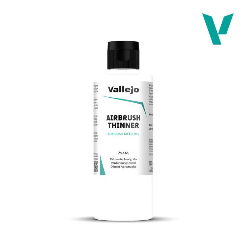 Vallejo Airbrush Thinner 200 מ״ל — מדלל | Geek Shelter