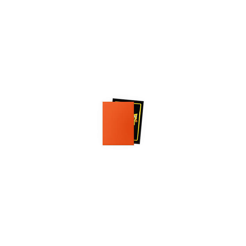 DragonShield Amber Matt Sleeves