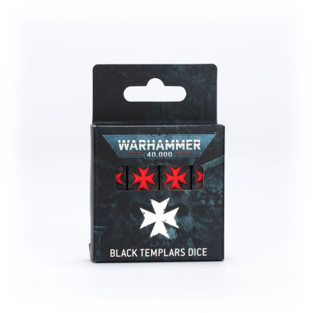 Black Templars Dice Set