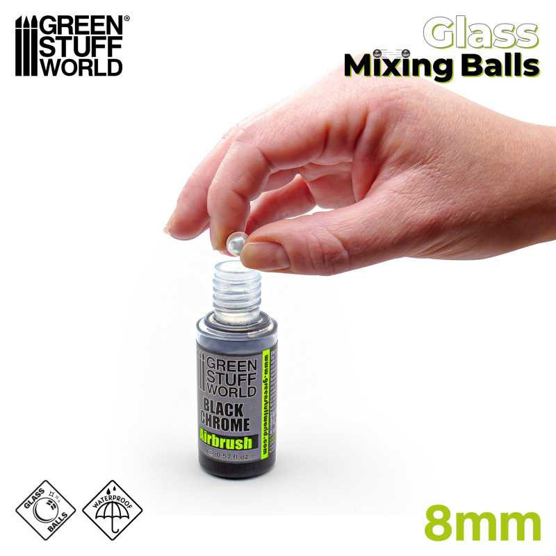 Glass Mixing Balls 8mm