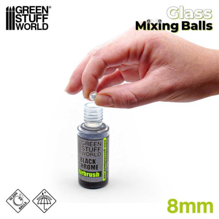 Glass Mixing Balls 8mm