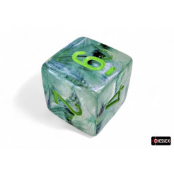 Borealis Kelp/light Green Luminary Polyhedral 7-dice Set