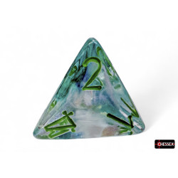 Borealis Kelp/light Green Luminary Polyhedral 7-dice Set