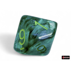 Borealis Kelp/light Green Luminary Polyhedral 7-dice Set