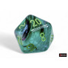 Borealis Kelp/light Green Luminary Polyhedral 7-dice Set
