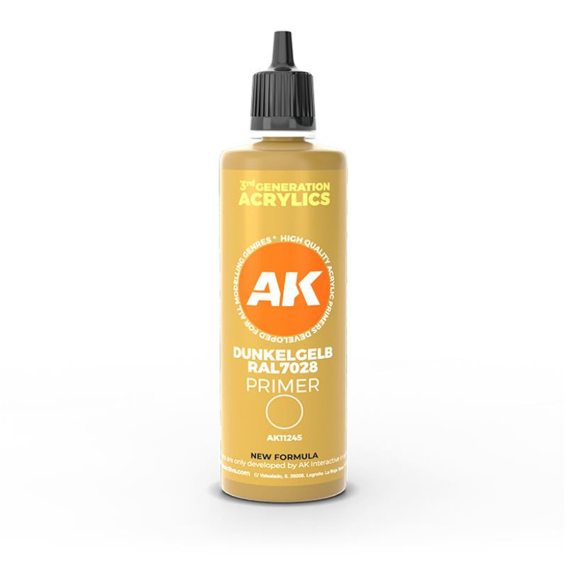 Dunkelgelb RAL 7028 Dark Yellow Surface Primer 100ml