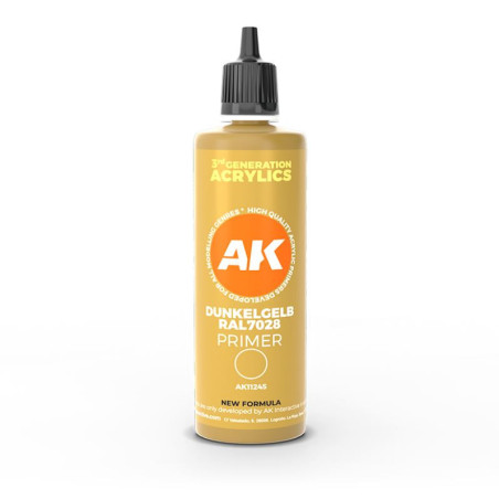 Dunkelgelb RAL 7028 Dark Yellow Surface Primer 100ml