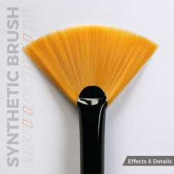 AK Synthetic Brush- Fan Shape
