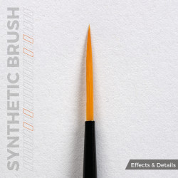 AK Synthetic Brush- Liner 17mm