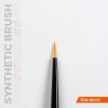 AK Synthetic Brush- Round 3/0