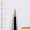 AK Synthetic Brush- Round 0