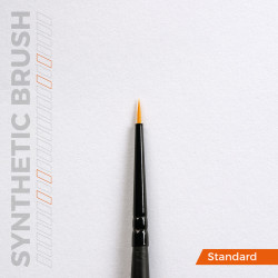 AK Synthetic Brush- Round 4/0