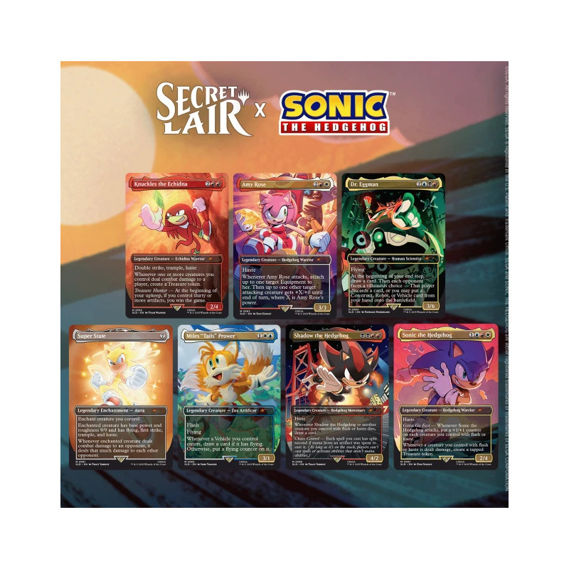 Secret Lair x Sonic: Friends & Foes Non Foil