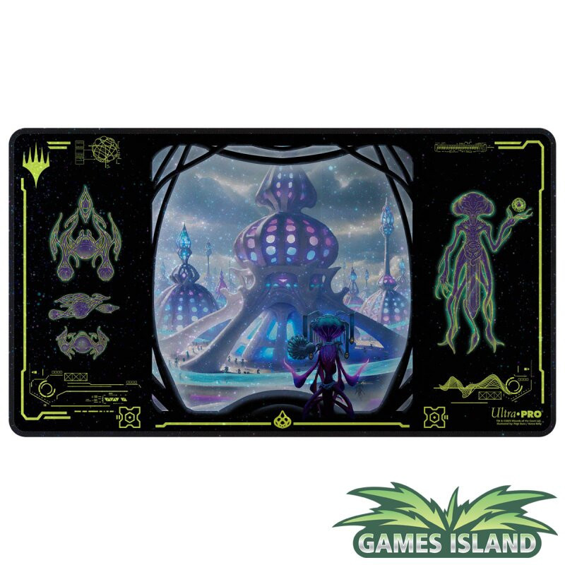 Magic EOE Playmat Blue Holofoil