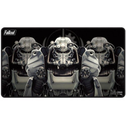 Fallout BoS Black Stitched Playmat